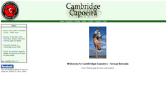 Desktop Screenshot of capoeira-cambridge.co.uk